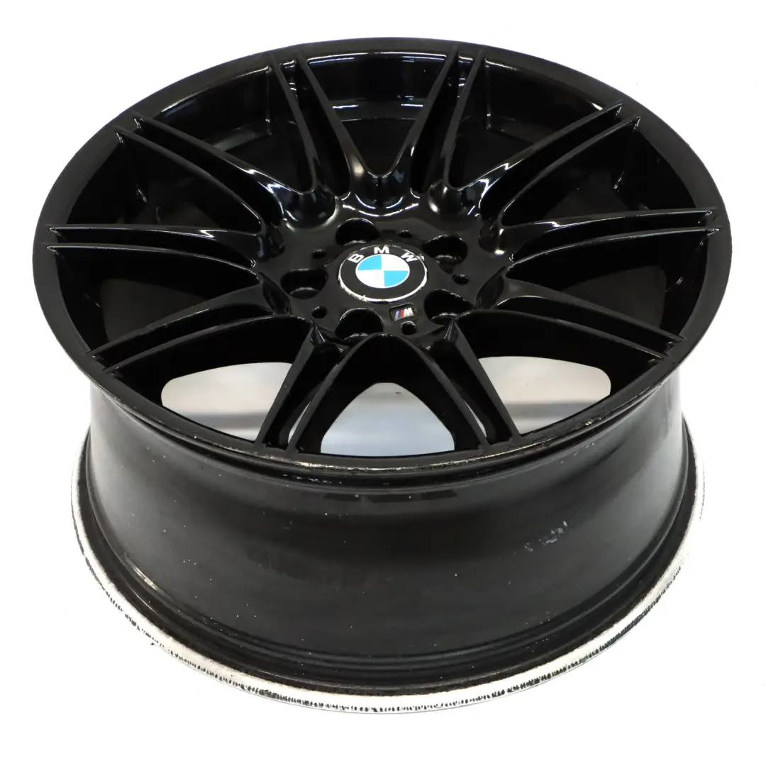 BMW E90 E91 E92 E93 Negro llanta trasera aleación 19 "M doble radio 225 9J ET:39