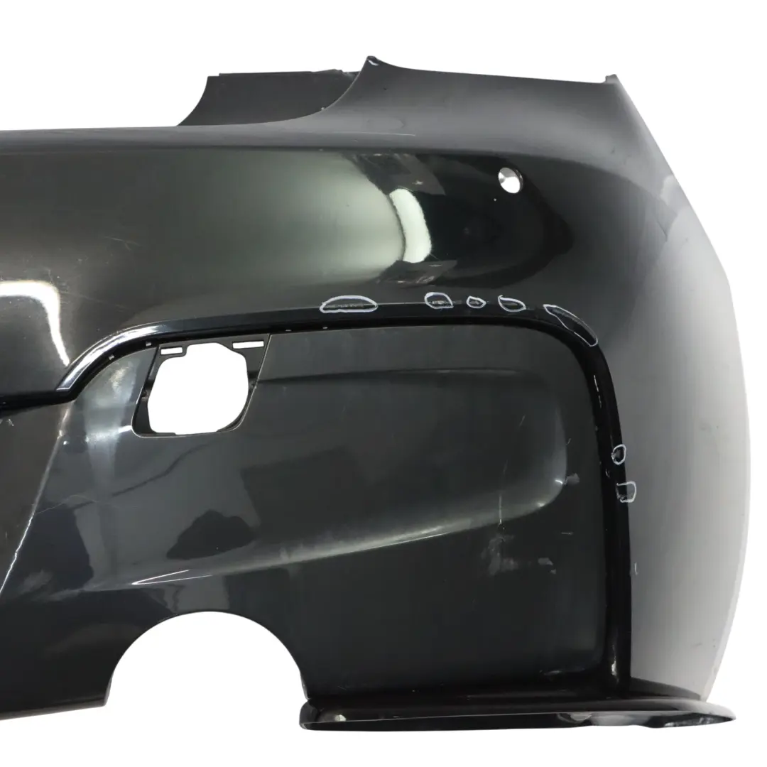 BMW F20 F21 M Sport Rear Bumper Trim Panel Black Sapphire Metallic - 475