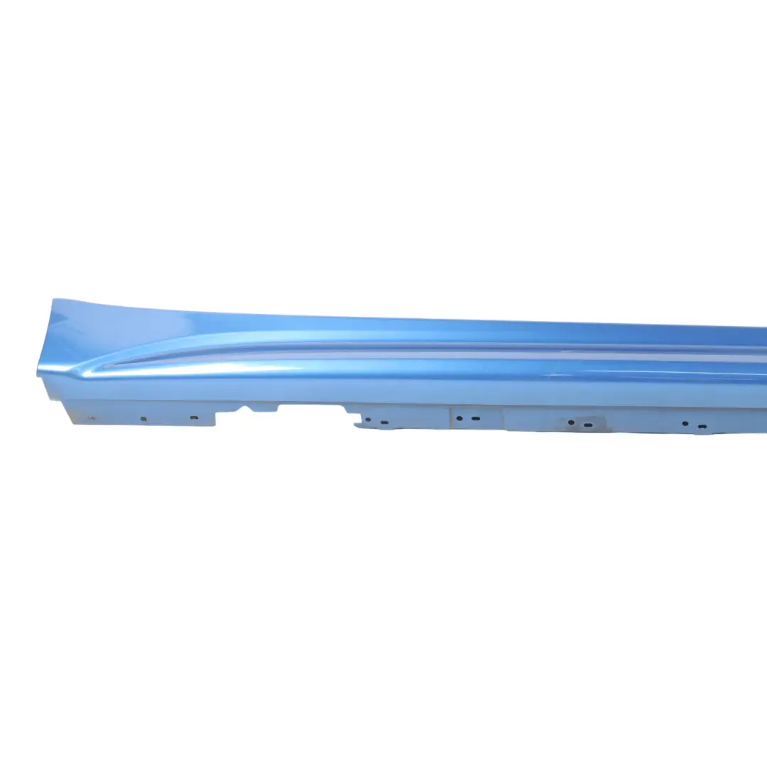 BMW F30 F31 Sill Strip M Sport Side Skirt Right O/S Estorilblau Blue - B45