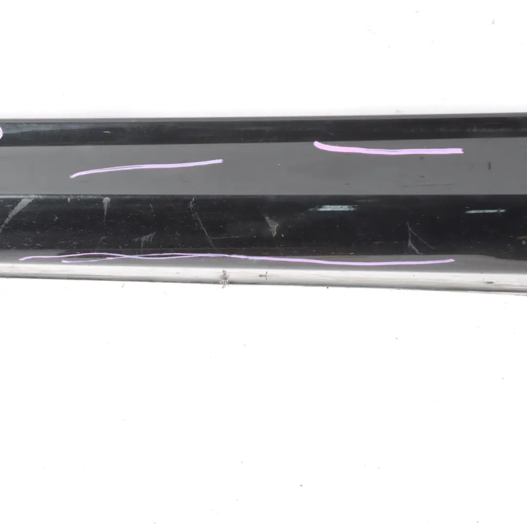 BMW F80 M3 Side Skirt Sill Strip Left N/S Black Sapphire Metallic - 475