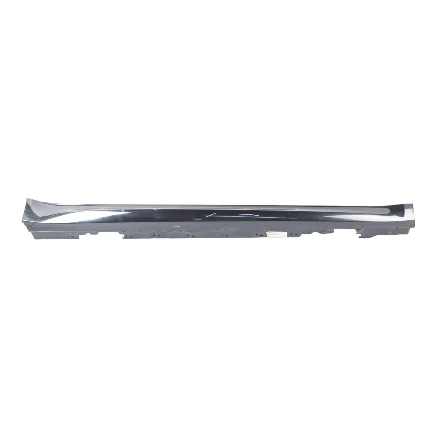 BMW F80 M3 Side Skirt Sill Strip Right O/S Black Sapphire Metallic - 475