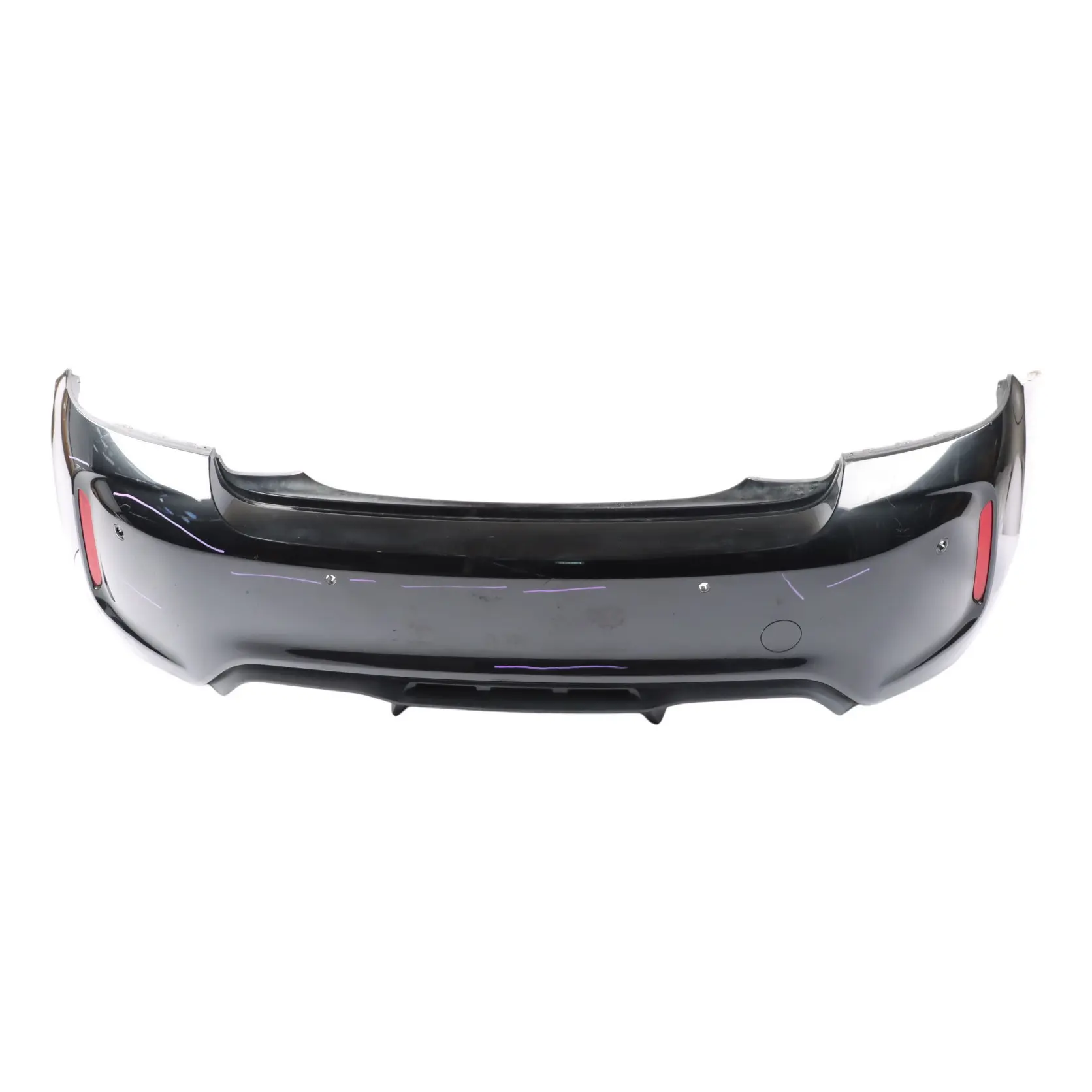 BMW F87 M2 Complete Rear Bumper M Sport PDC Black Sapphire Metallic - 475