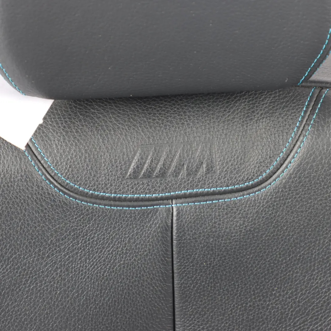 BMW F87 M2 Front Seat Sport Right O/S Heated Leather Dakota Black Contrast Blue