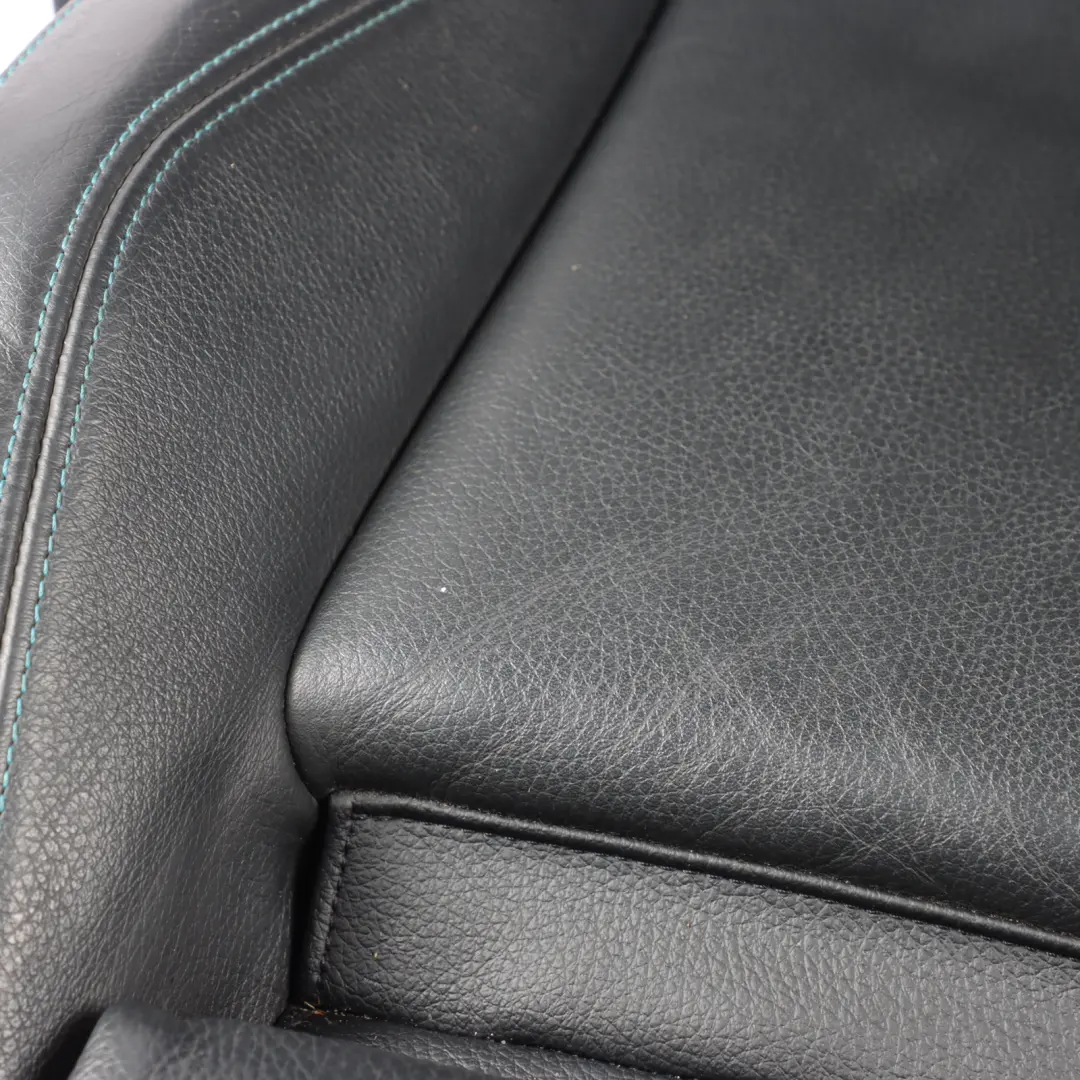 BMW F87 M2 Front Seat Sport Right O/S Heated Leather Dakota Black Contrast Blue