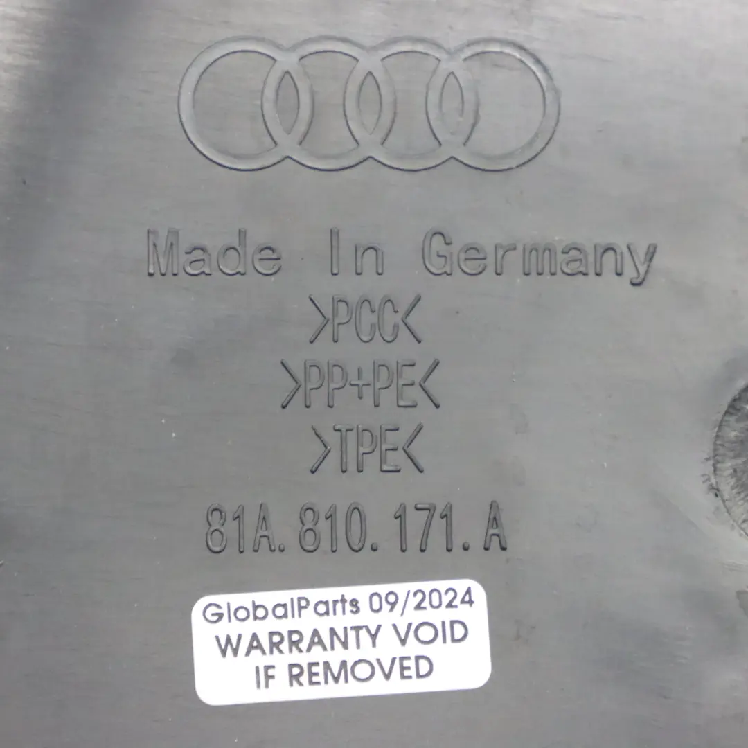 Audi Q2 GA Hinterer Radkasten Schmutzfänger Links Spritzschutz Blende 81A810171A