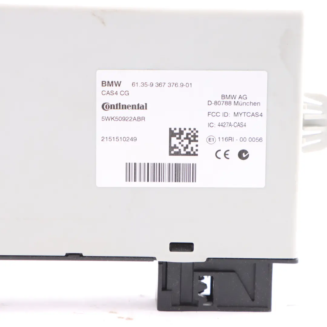 BMW X3 F25 X4 F26 30dX N57N 258HP Control Unit ECU Kit DDE 8586540 CAS4 + Keys 
