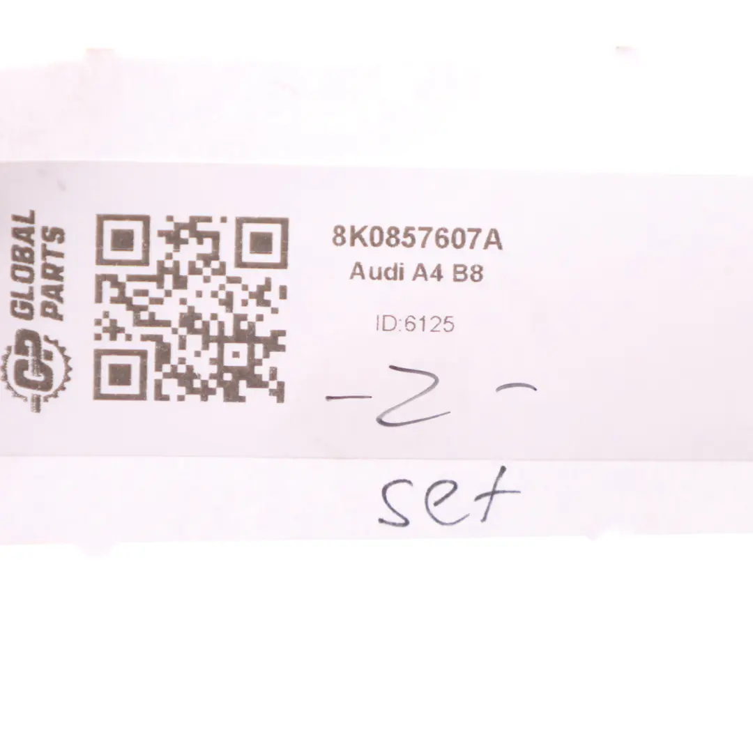Audi A4 B8 Roof Grab Handle Front Rear Right Left N/O/S Set 8K0857607A