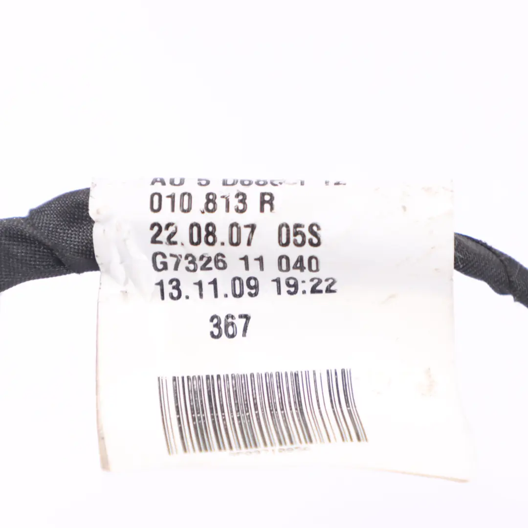 Audi A3 8P Parachoques trasero PDC Sensor de aparcamiento Mazo cables 8P0971085A