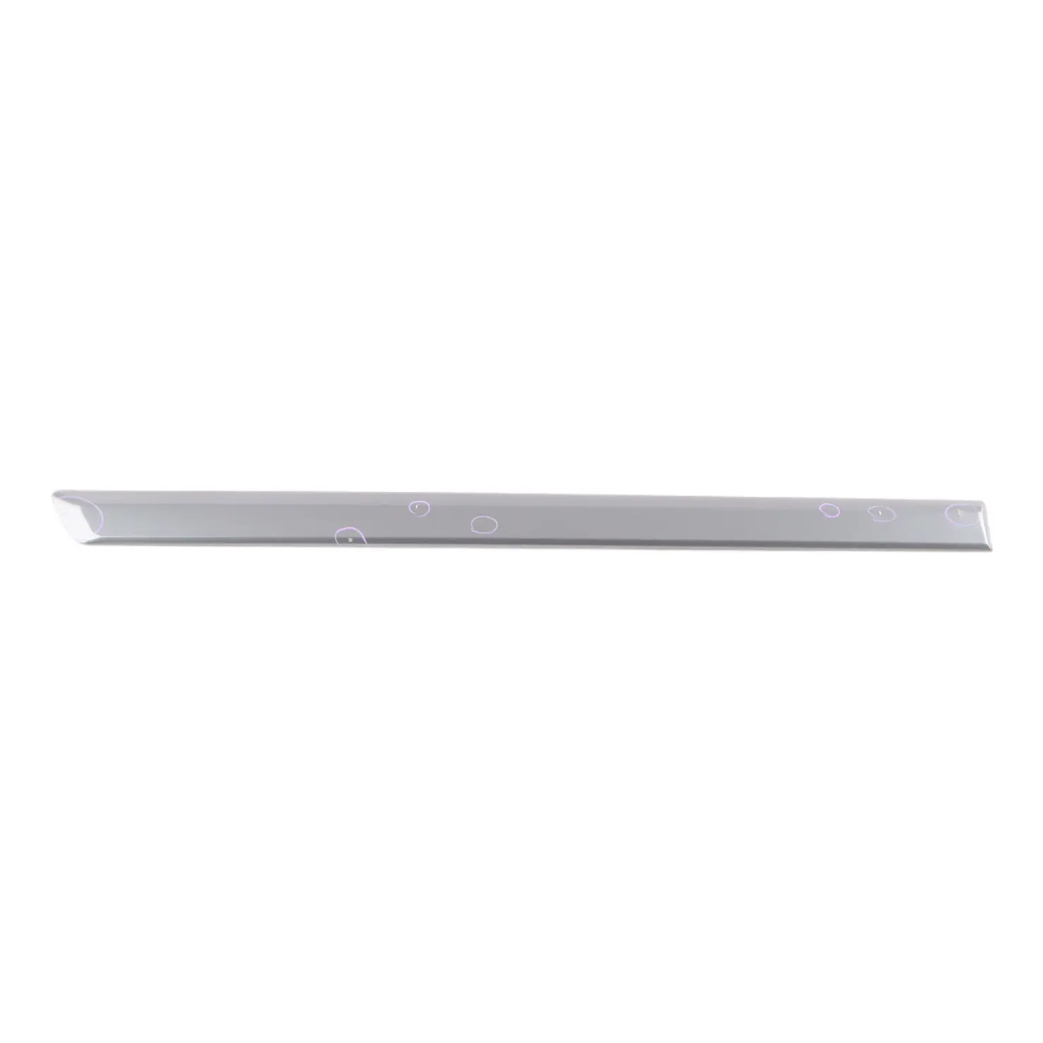 Audi A3 8P Rear Door Sill Cover Moulding Strip Trim Right O/S Dolphin Grey X7Z