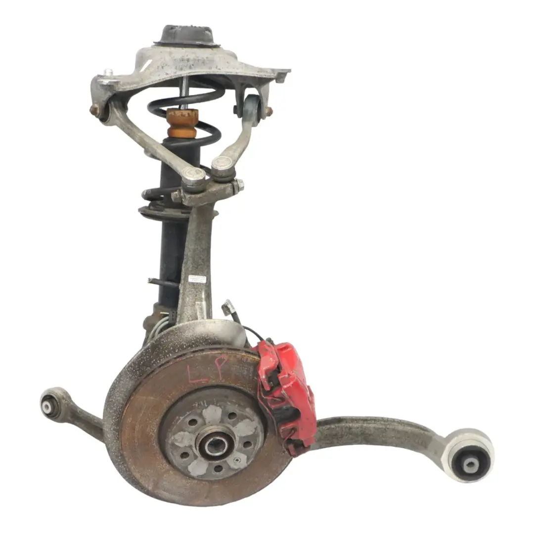 Audi A5 8T Suspension Avant Gauche Ressort jambe de force Roue porteuse Moyeu