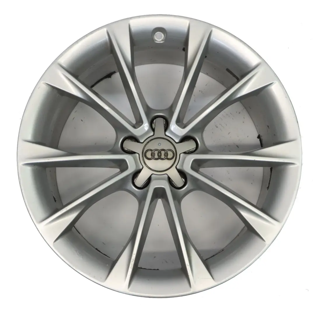 Audi A5 S5 8T Silver Light Alloy Wheel Rim 18" 8,5J ET:29 8T0601025BB