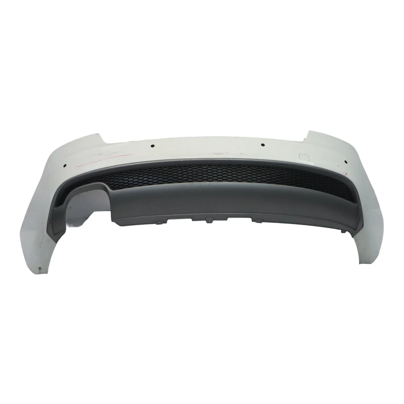 Audi A5 8T Rear Bumper Trim Panel Covering Glacier White Pearl - S9R