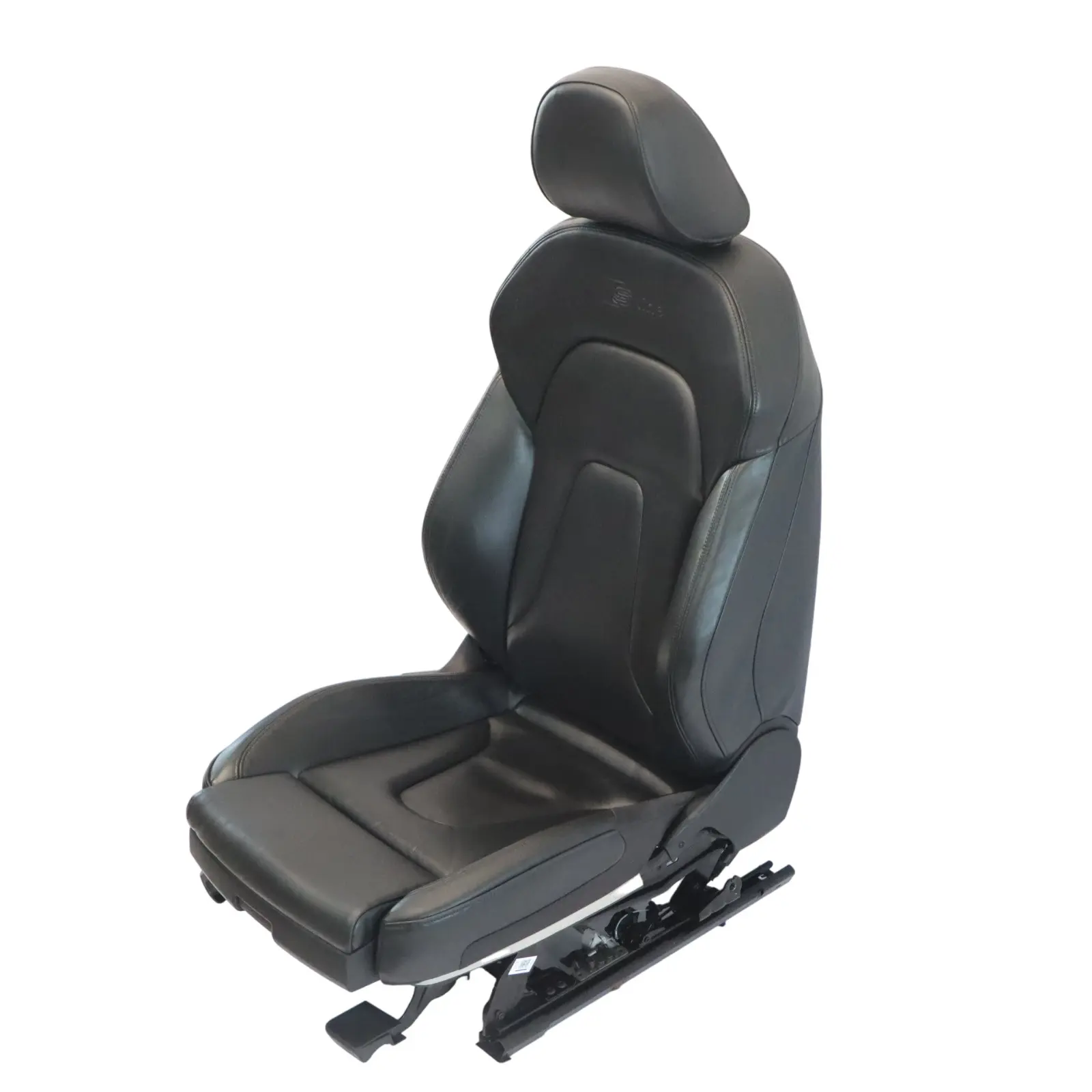 Audi A5 8T Coupe Asiento Delantero Izquierdo Sport Calefaccionado Cuero Negro