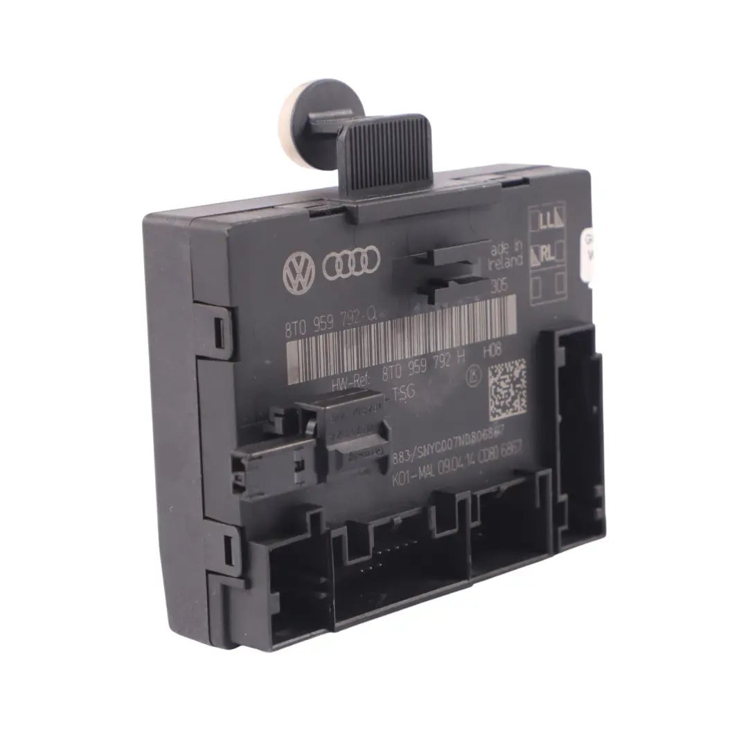 Audi A5 8T Módulo de Control Puerta Delantera Derecha Lado Pasajero 8T0959792Q