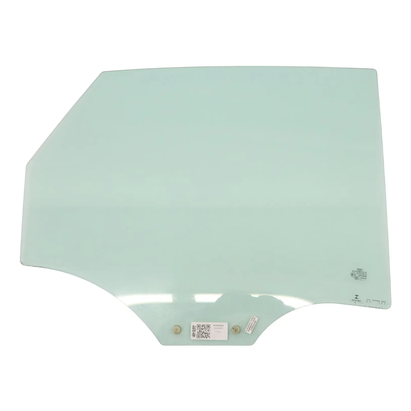 Audi Q3 8U Door Window Glass Rear Right O/S Green AS2 8U0845206B