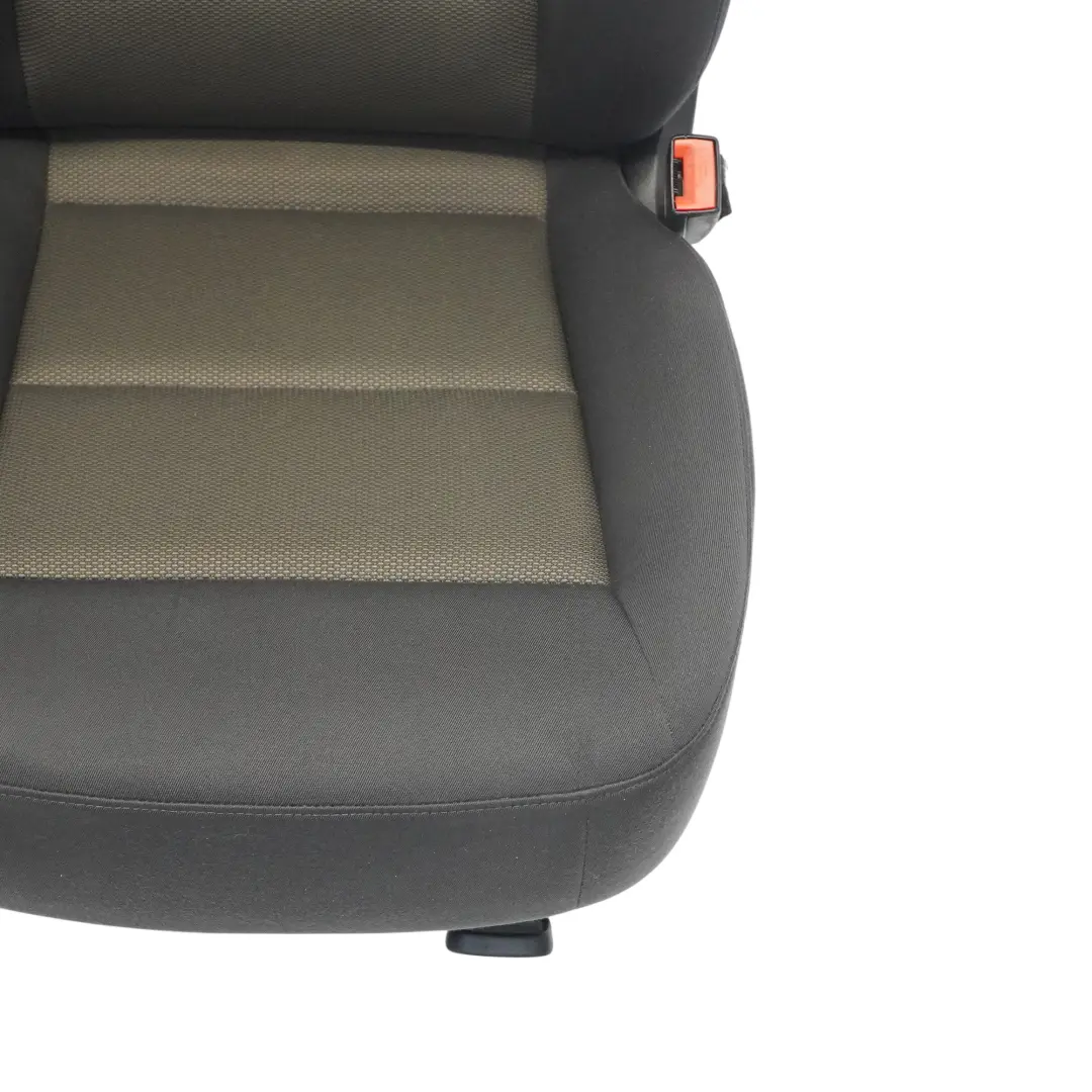 Audi Q3 8U Asiento Delantero Derecho Interior Tela Soul Negro Marrón