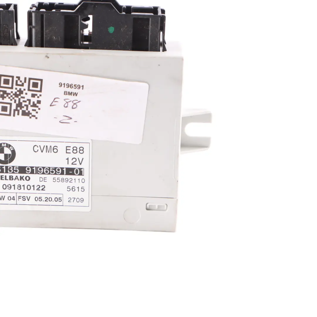 BMW E88 Cabrio Techo plegable Módulo ECU CVM6 9196591