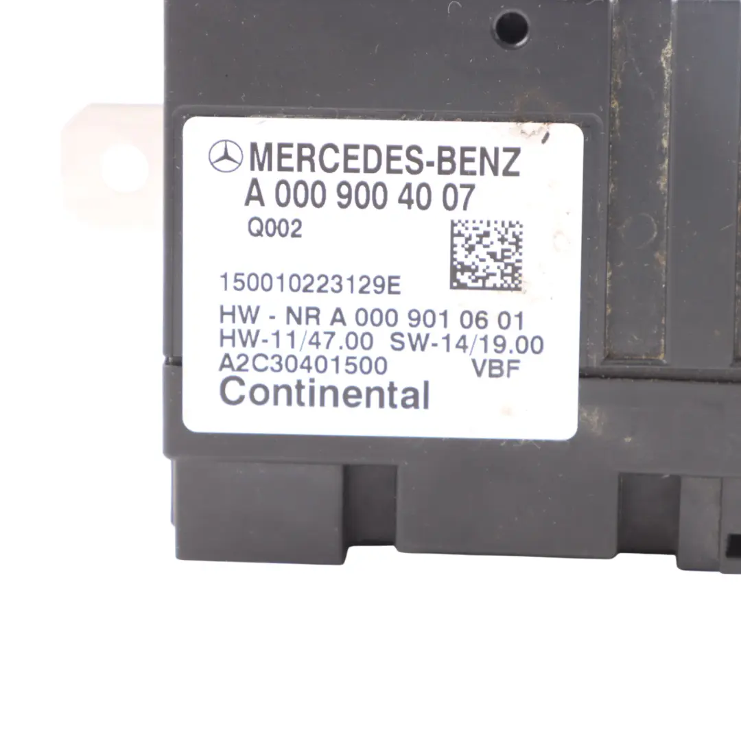 Mercedes W204 W222 Fuel Pump Control Unit Module A0009004007
