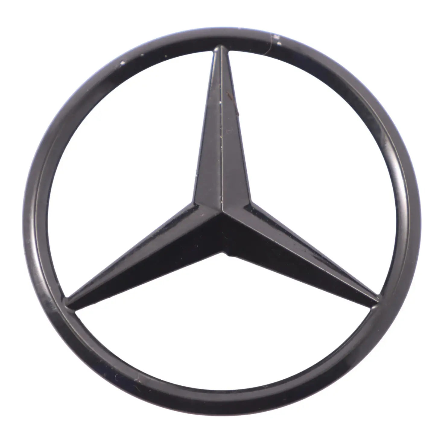 Mercedes X117 Rear Boot Trunk Lid Star Emblem Logo Badge Black A1697580258