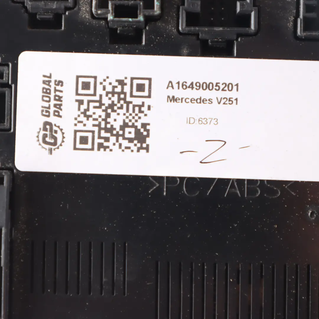Mercedes V251 SAM Unit Rear Control Module A1649005201