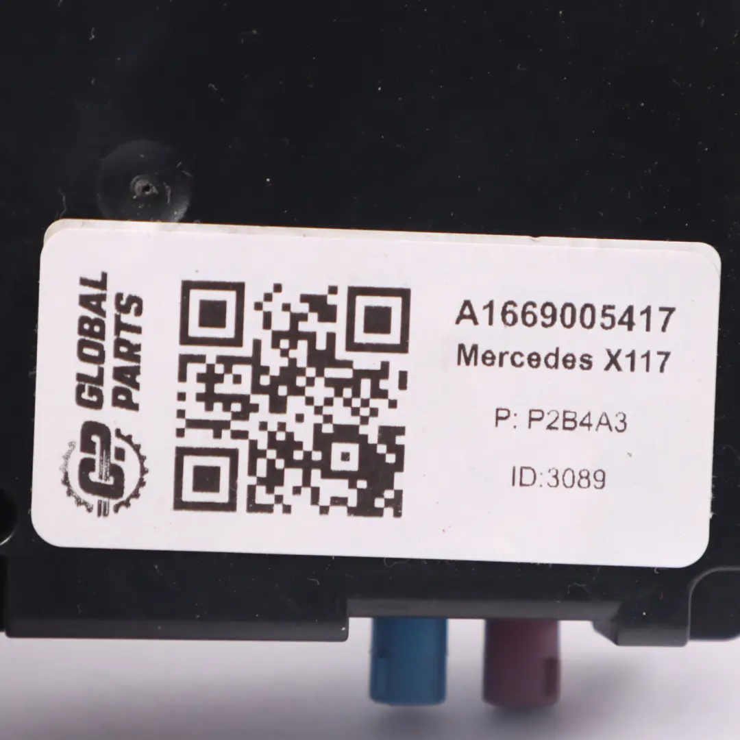  Mercedes X117 Moduł Sterownik Telefonu ECU A1669005417