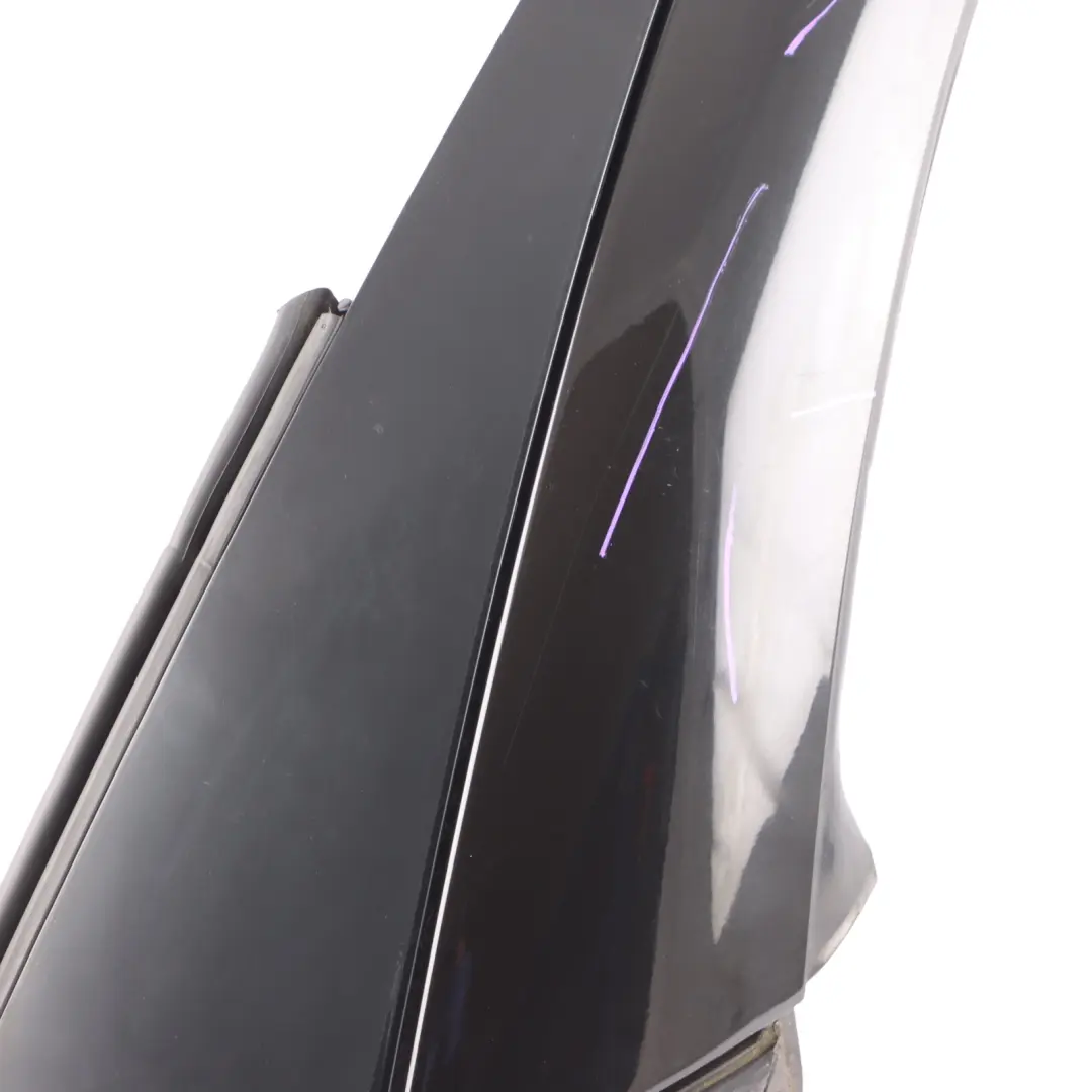 Mercedes R171 Convertible C-Pillar Column Right O/S Trim Obsidian Black 197