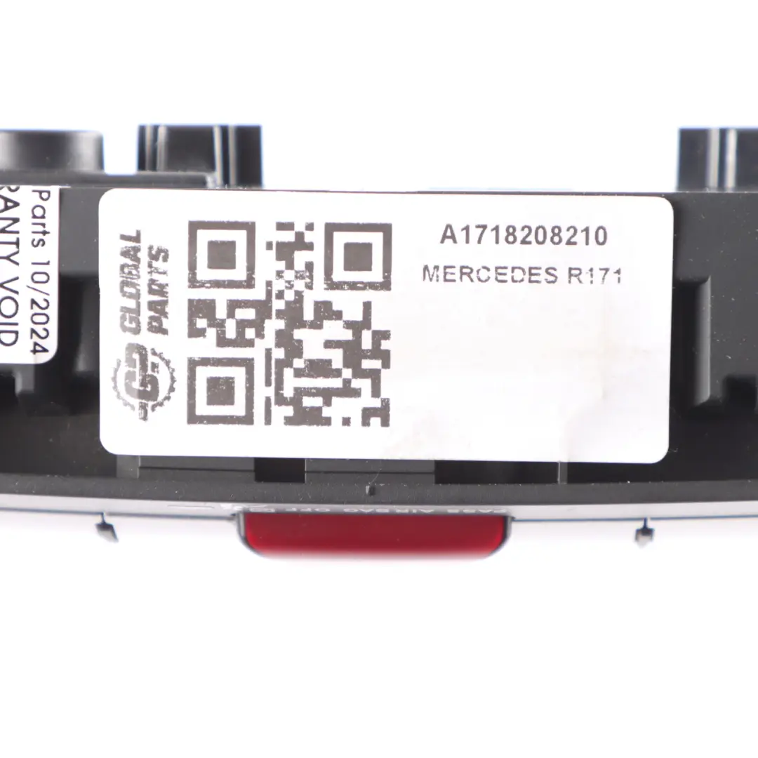 Mercedes SLK R171 Hazard Lights Switch Panel ESP Heated Seats A1718208210