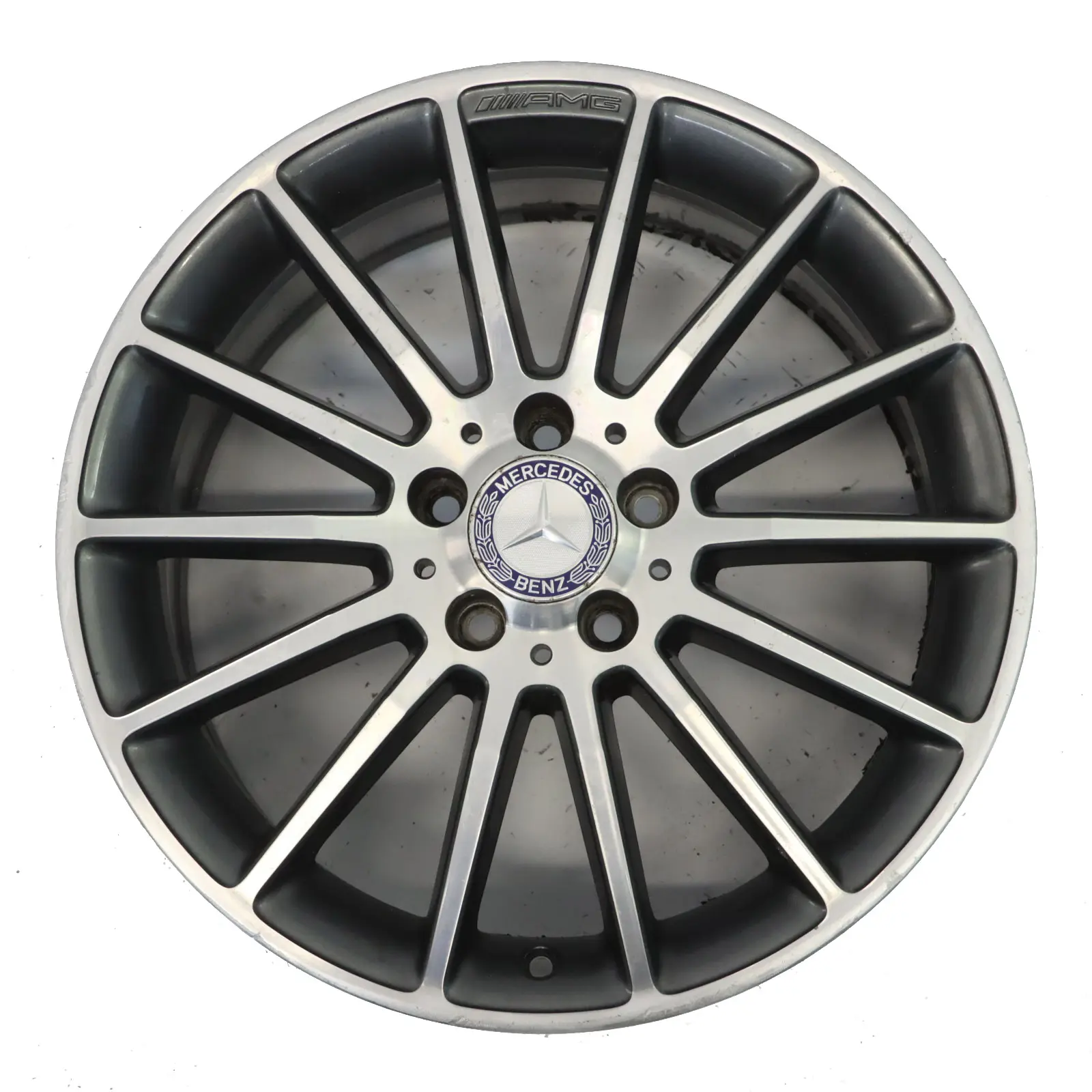 Mercedes W176 AMG Wheel Alloy Rim 18" 14 Spoke ET:52 7.5J A1764010200