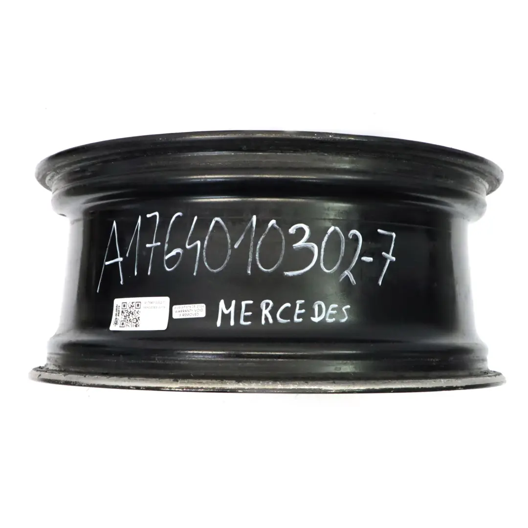 Mercedes W176 W246 AMG Felga Aluminiowa Czarna 18" ET:52 7.5J A1764010302