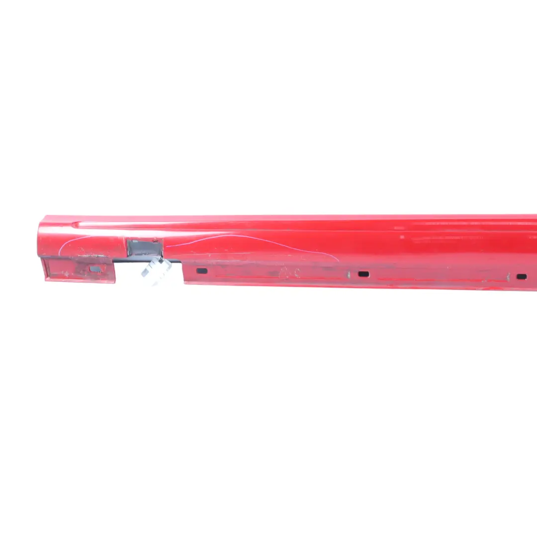 Mercedes W176 W246 Side Skirt AMG Left N/S Door Sill Cover Jupiter Red - 589