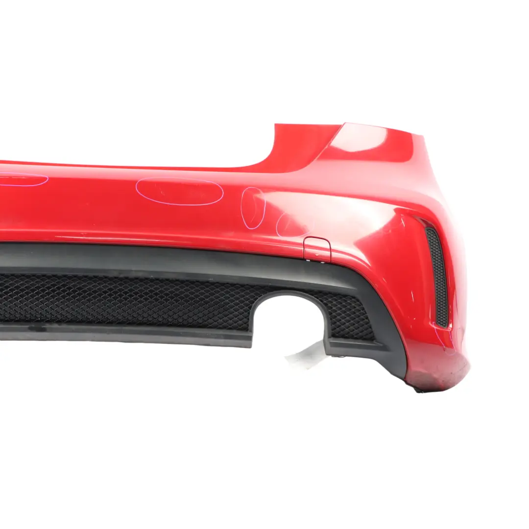 Mercedes W176 Bumper Rear Trim Panel AMG Jupiter Red - 589