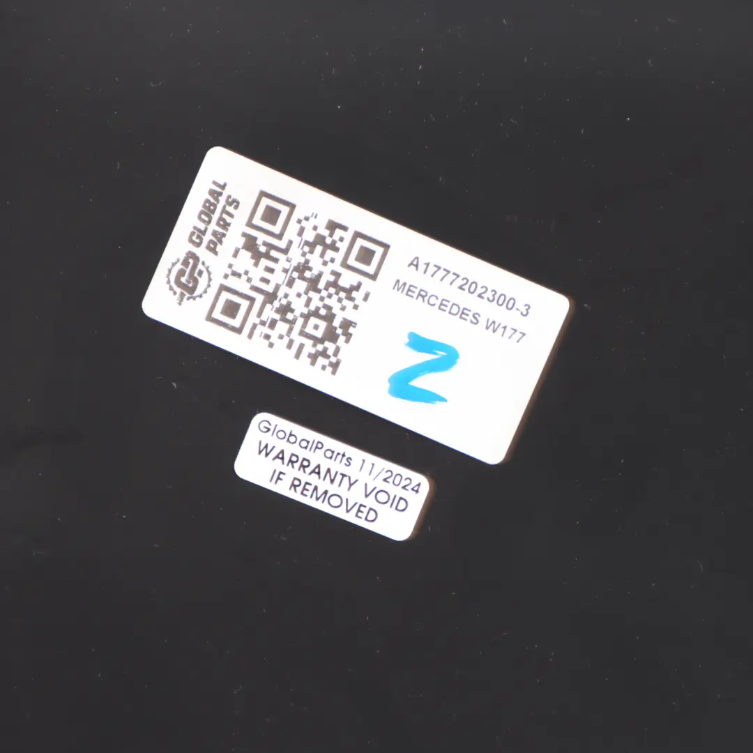 Mercedes W177 Door Card Front Left N/S Trim Panel Cover Interior Leather Grey