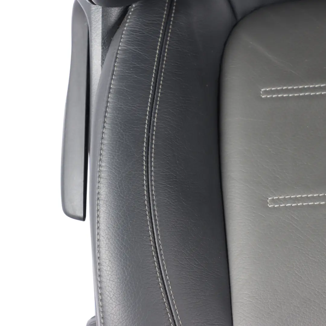 Mercedes W177 Front Seat Right O/S Comfort Heated Interior Leather Grey