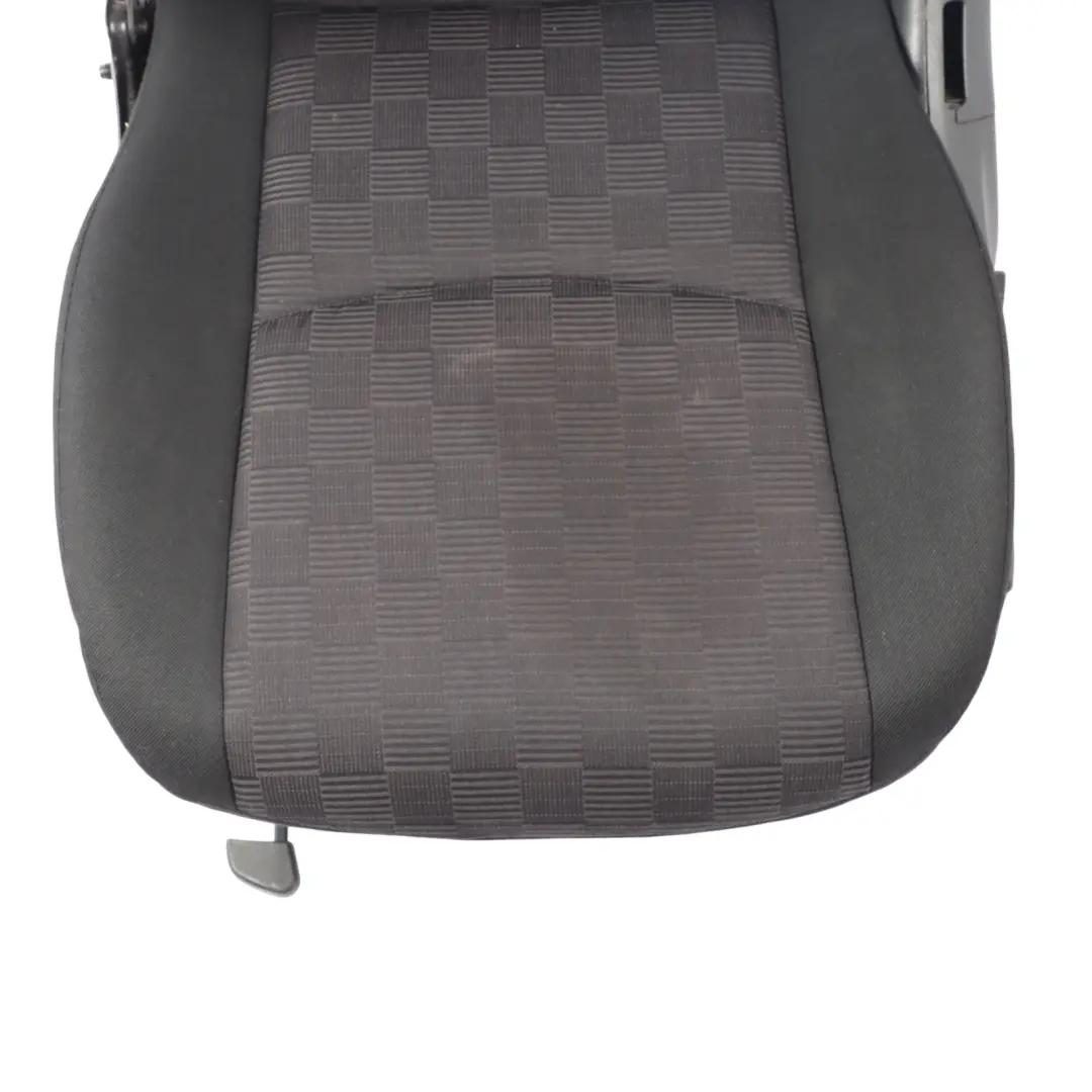 Front Seat Mercedes W203 S203 Cloth Fabric Black Left N/S