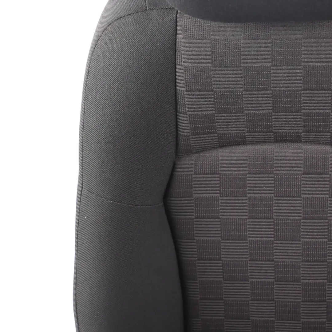 Front Seat Mercedes W203 S203 Cloth Fabric Black Left N/S