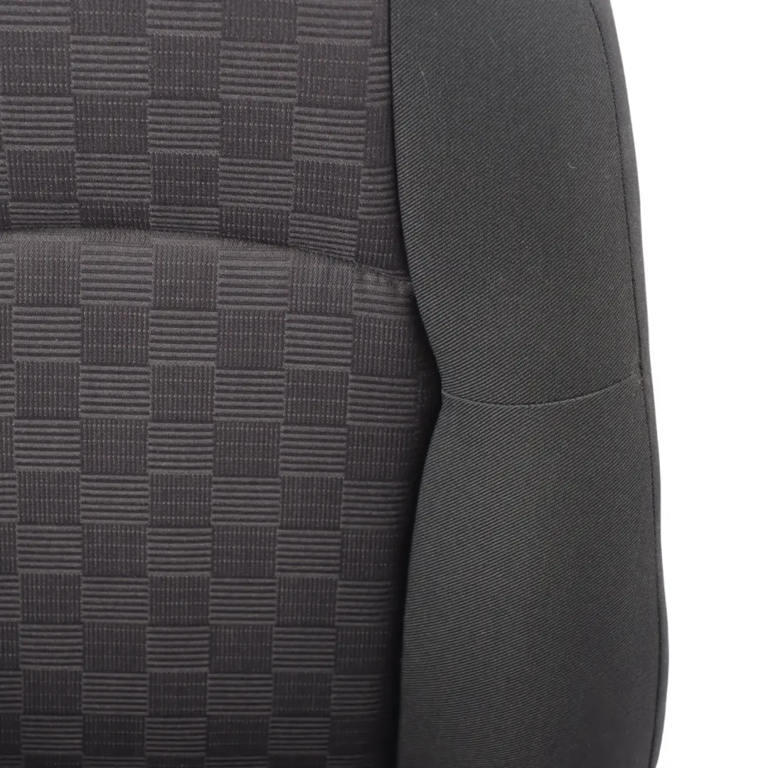 Front Seat Mercedes W203 S203 Cloth Fabric Black Left N/S