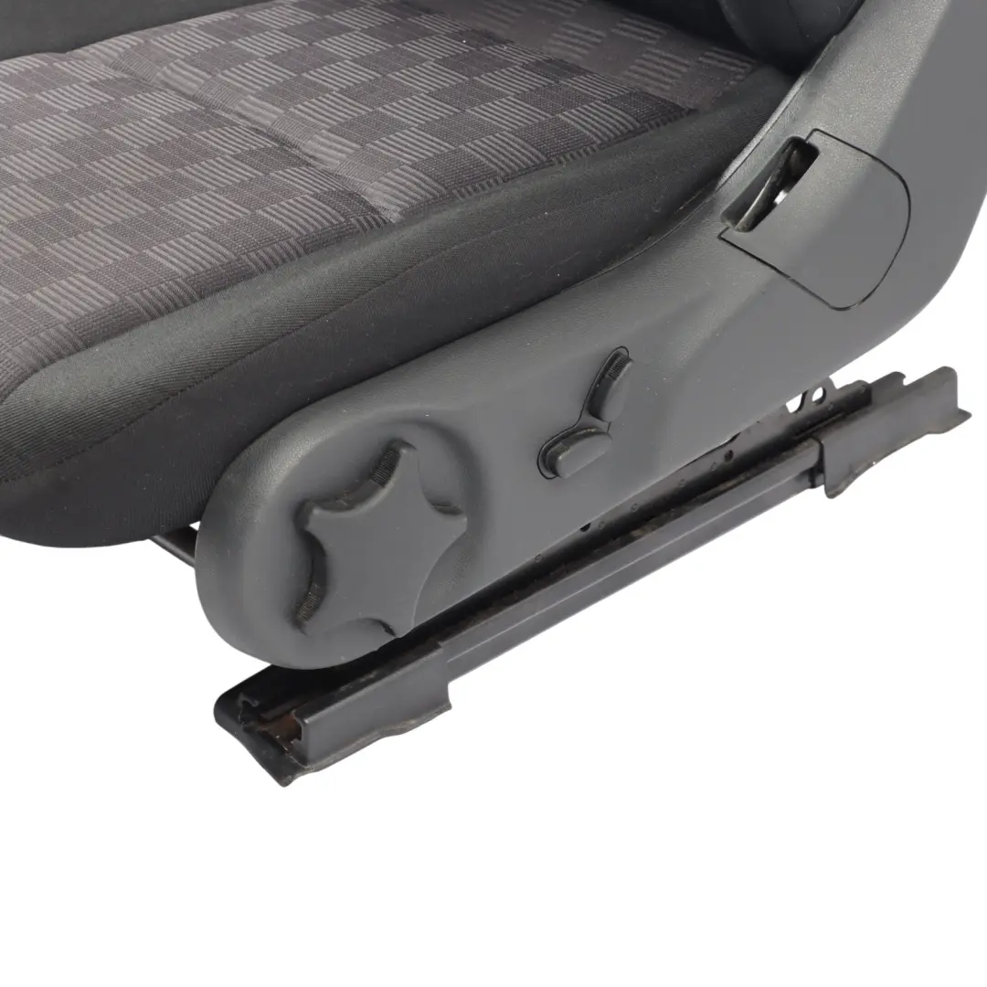 Front Seat Mercedes W203 S203 Cloth Fabric Black Left N/S