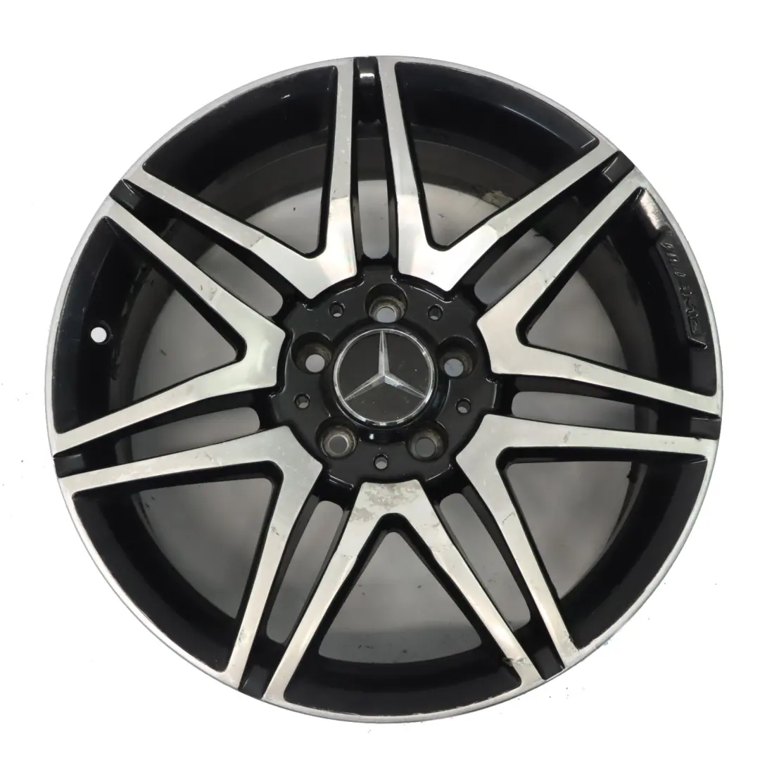 Mercedes W204 AMG Rear Wheel Alloy Rim 18" Double Spoke ET:54 8.5J A2044010704