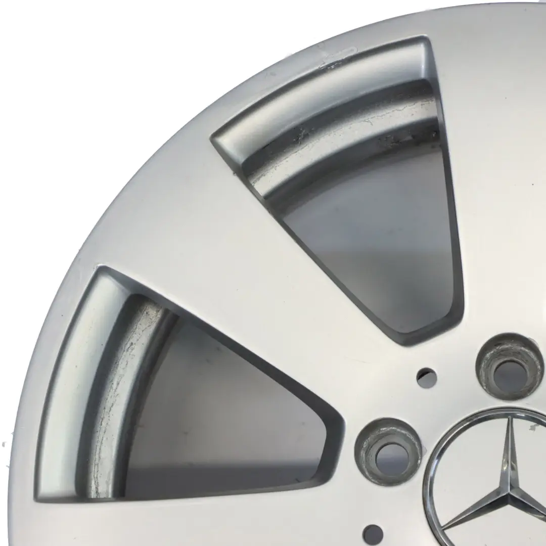 Llanta de aleación plateada Mercedes W204 de 7 radios 16" 6J ET:39 A2044011002