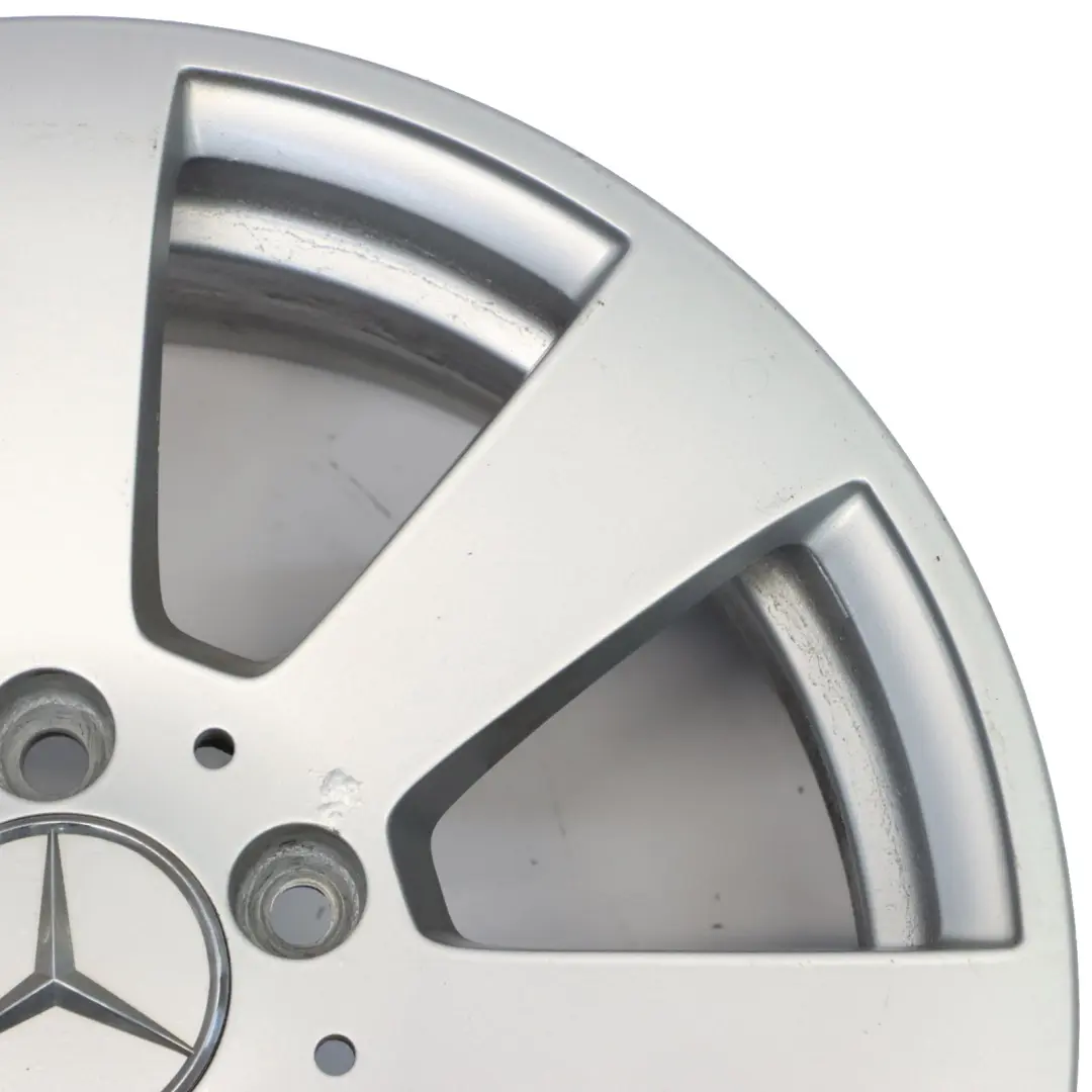 Mercedes W204 Silberne Leicht metall felge 7 Speichen 16" 6J ET:39 A2044011002