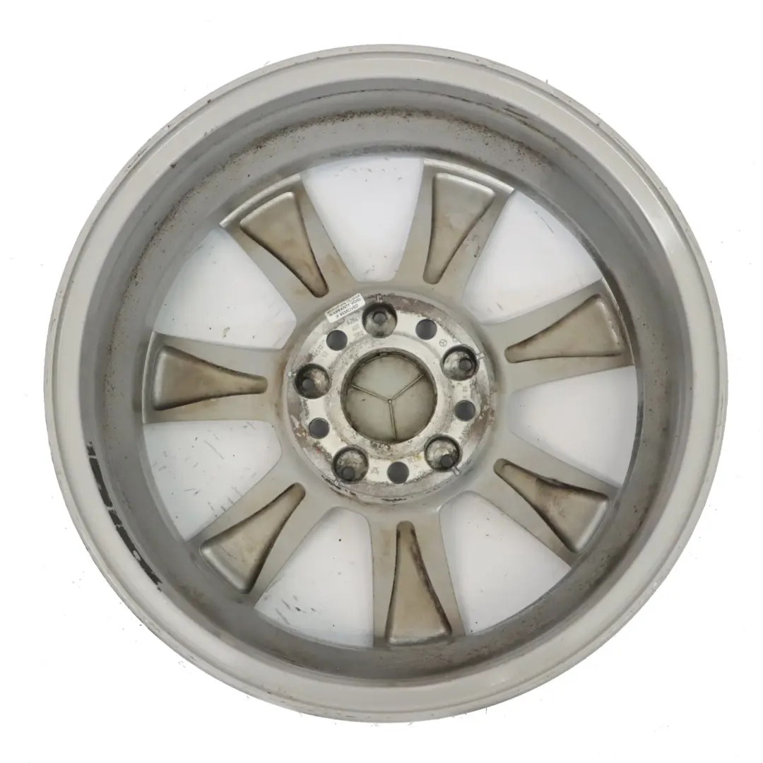 Mercedes W204 Silberne Leicht metall felge 7 Speichen 16" 6J ET:39 A2044011002