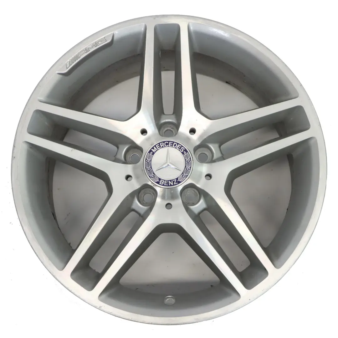 Mercedes W204 AMG Felge Leicht metall 5 Doppelspeiche 17" 7,5J ET:47 A2044012300