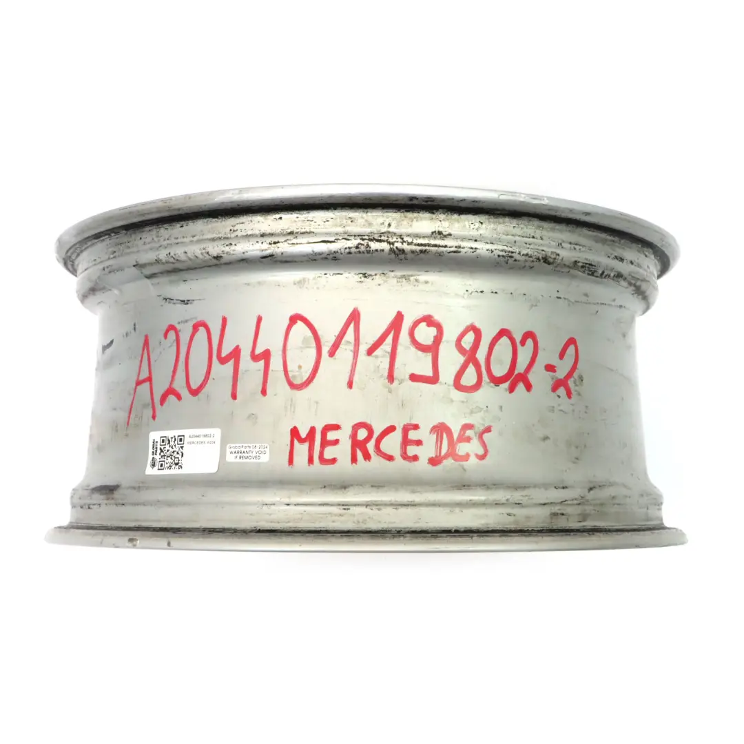 Llanta de aleación delantera Mercedes W204 de 7 radios 18" 8J ET:50 A2044019802