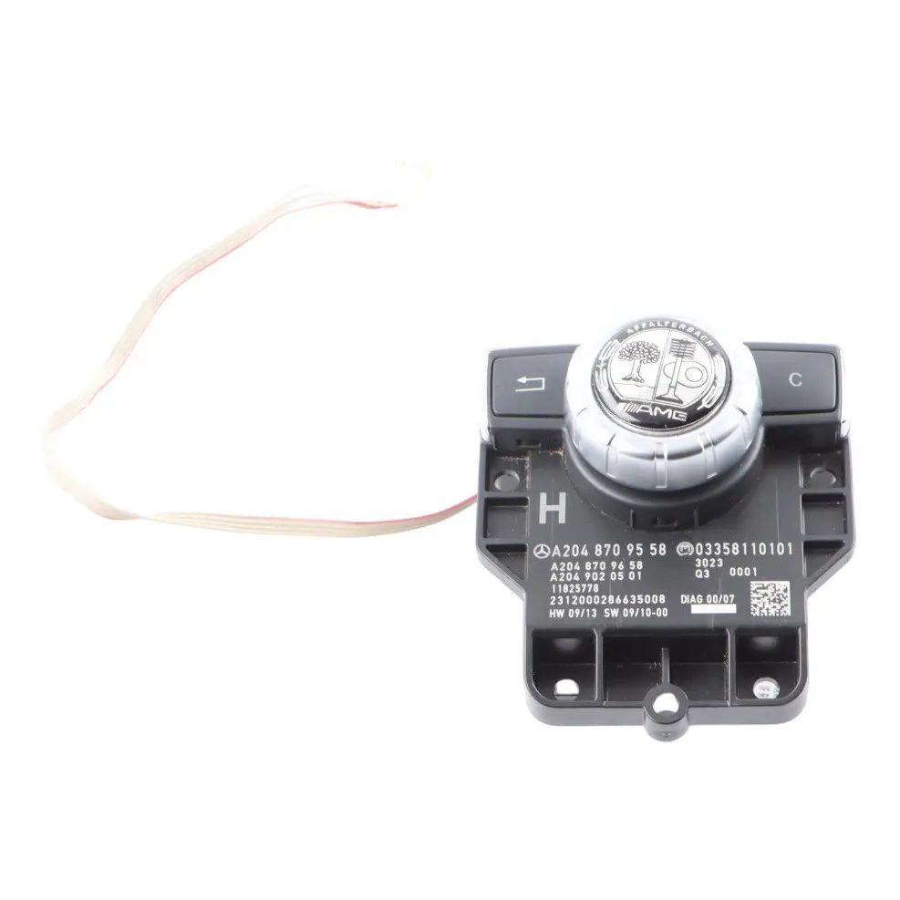 Mercedes W204 W212 Radio Control Function Button Knob Controller A2048709558