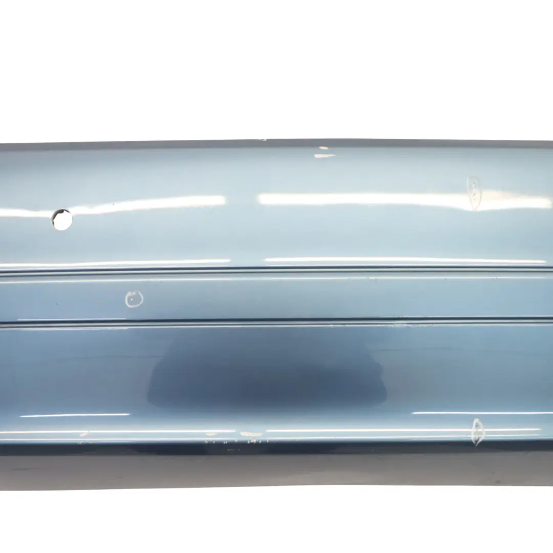 Mercedes W204 Rear Bumper Trim Panel Cover Indigolite Blue Metallic - 230