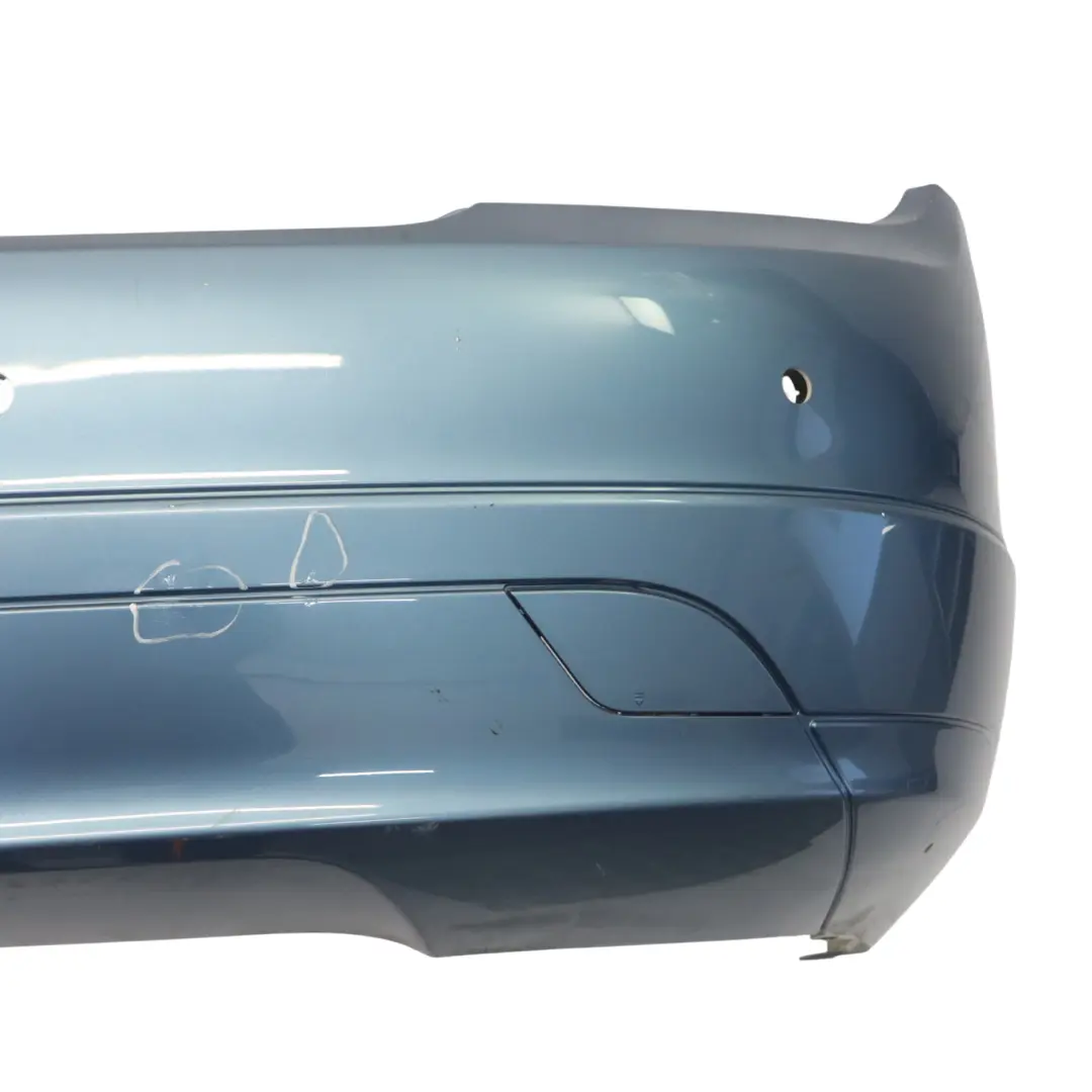 Mercedes W204 Rear Bumper Trim Panel Cover Indigolite Blue Metallic - 230