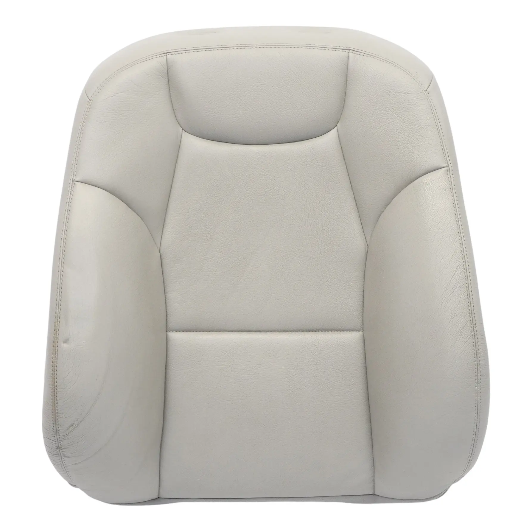 Mercedes W204 Asiento Delantero Derecho Funda Respaldo Cuero Beige