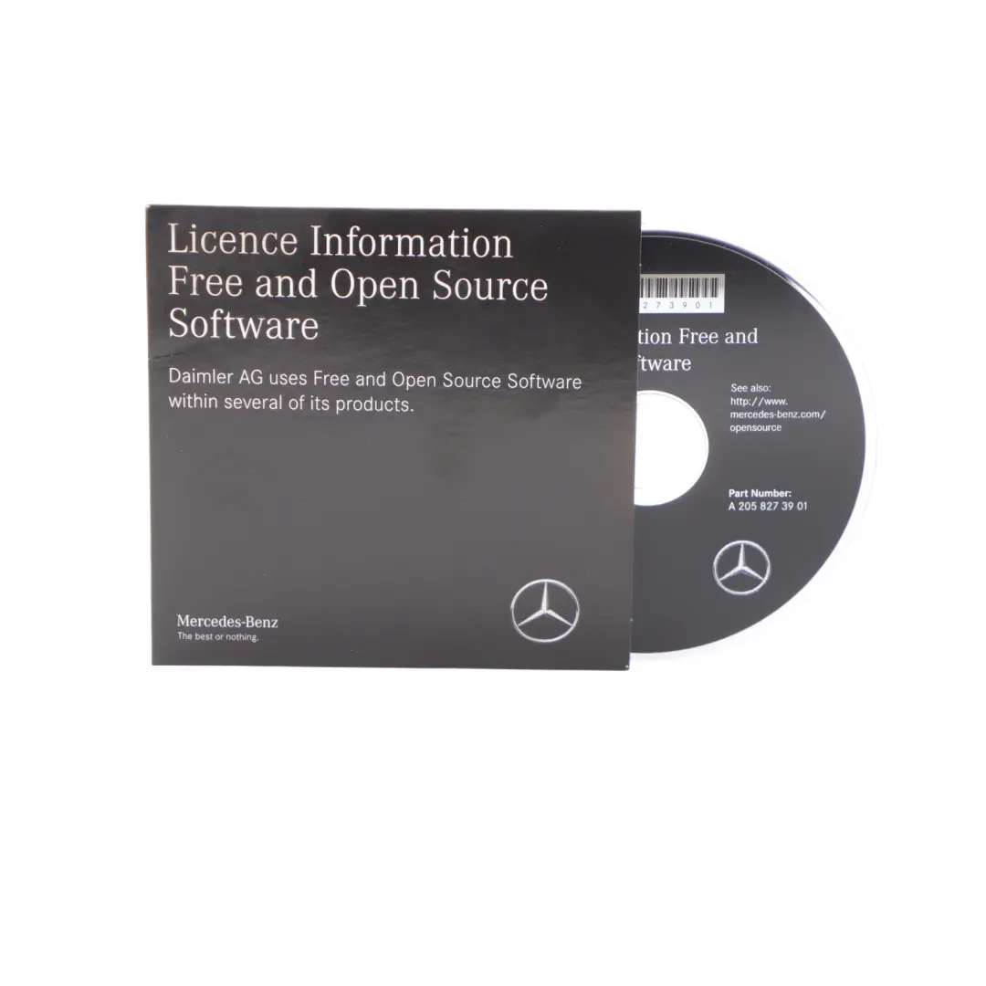 Mercedes W205 Owner's Handbook Book Instruction Booklet Manual Wallet Case Set