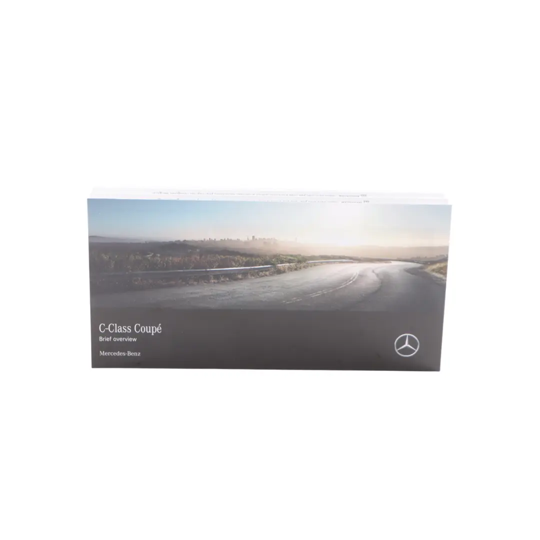 Mercedes W205 Owner's Handbook Book Instruction Booklet Manual Wallet Case Set