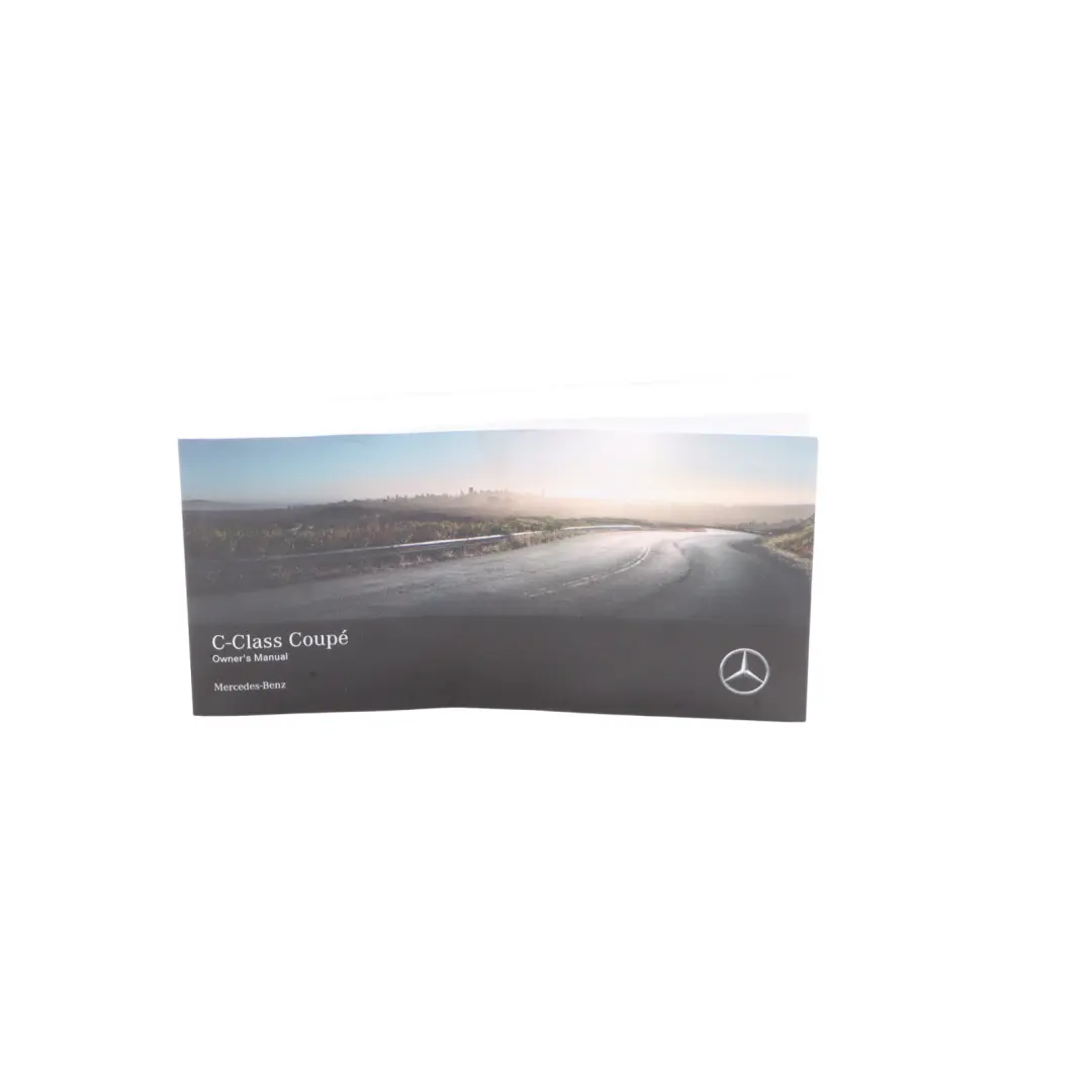 Mercedes W205 Owner's Handbook Book Instruction Booklet Manual Wallet Case Set
